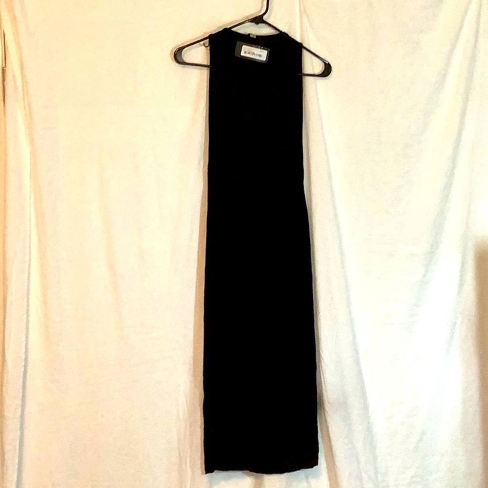Clayton black midi dress Paulina dress